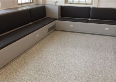 Decorative Flake System epoxy flooring example